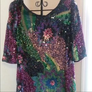 Woman’s sz 12 Adrianna Papell cocktail dress